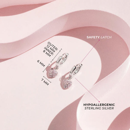 Boucles d'oreilles pour enfant en argent .925 SS-03-00074