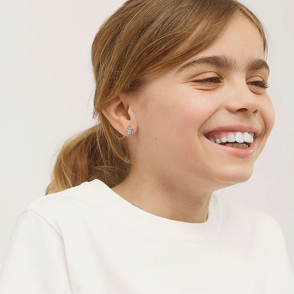 Boucles d'oreilles pour enfant en argent .925 SS-03-00174