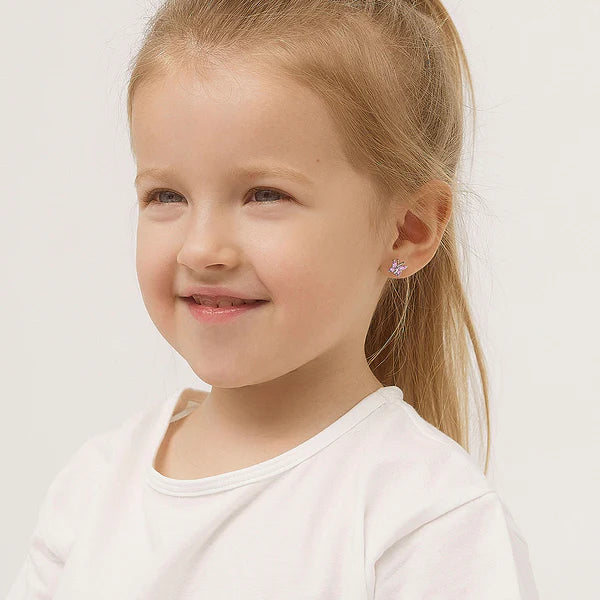 Boucles d'oreilles pour enfant en argent .925 SS-03-00352