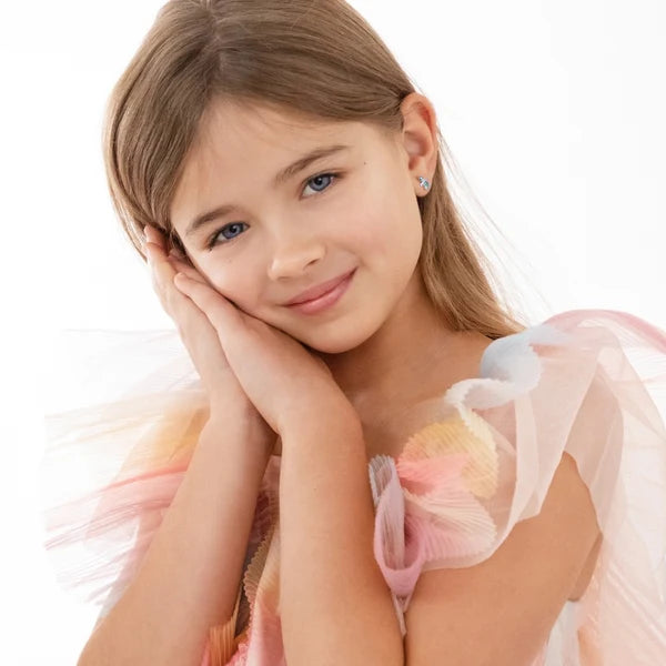 Boucles d'oreilles pour enfant en argent .925 SS-03-00738
