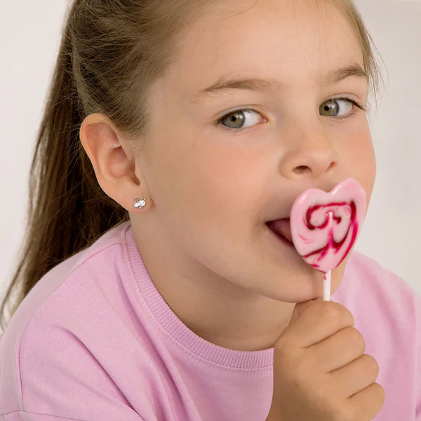 Boucles d'oreilles pour enfant en argent .925 SS-03-00782