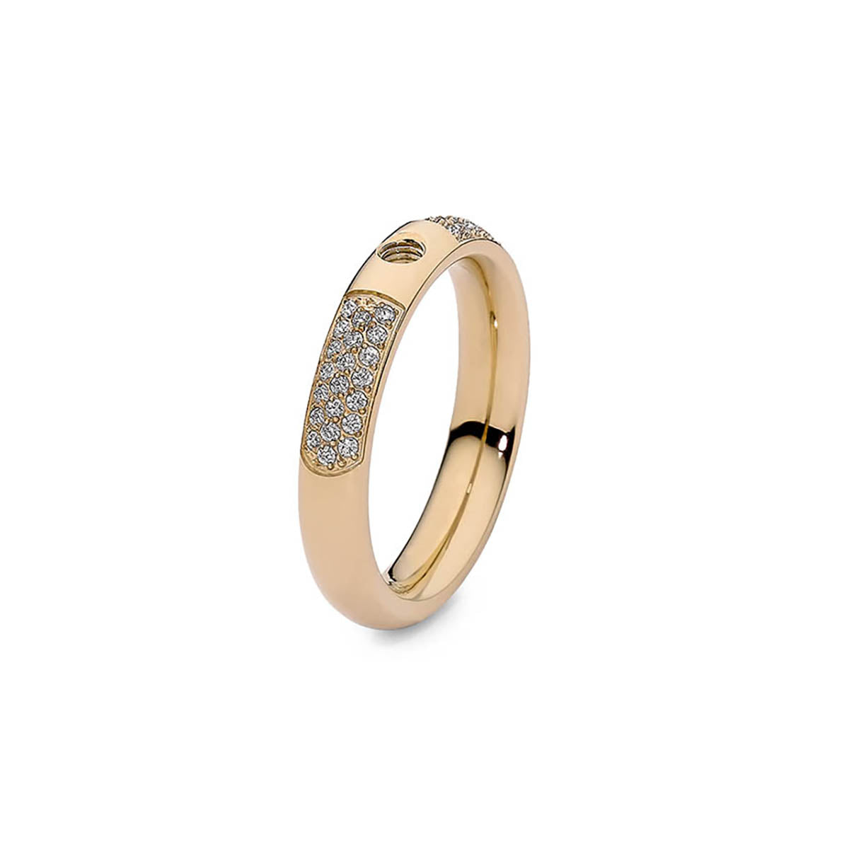 QUDO Bague interchangeable BASIC SMALL DELUXE jaune