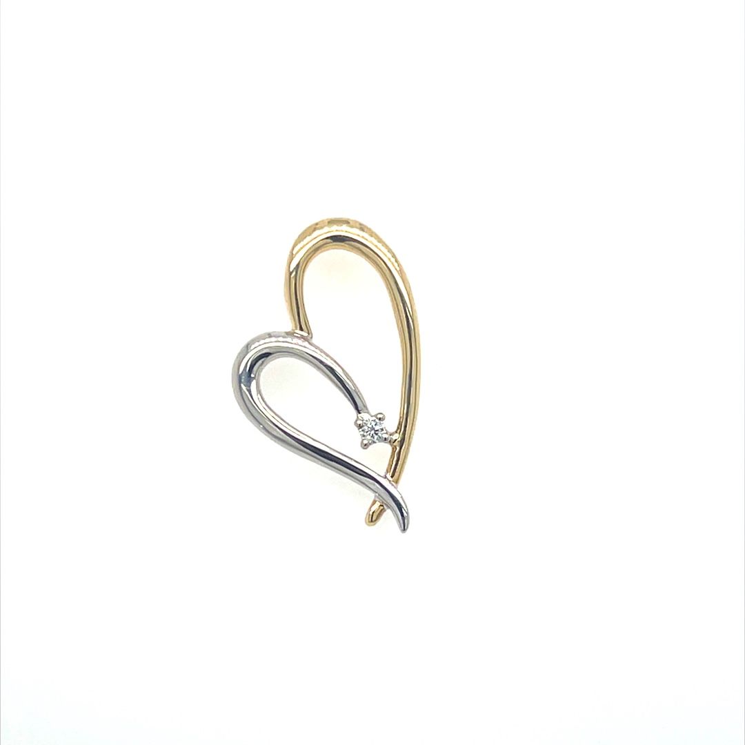Pendentif en or pour femme avec diamant BJ3979