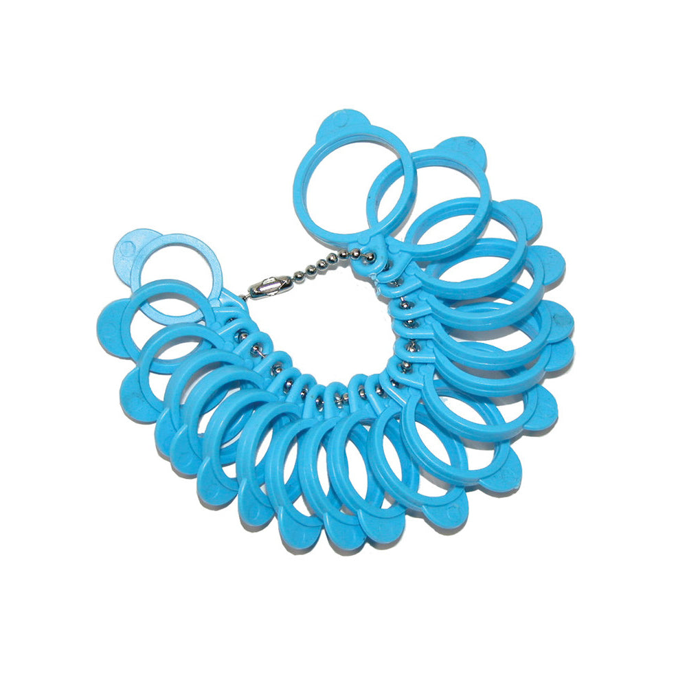 OUTIL DE MESURE DE GRANDEUR DE BAGUE - Baguier de plastique