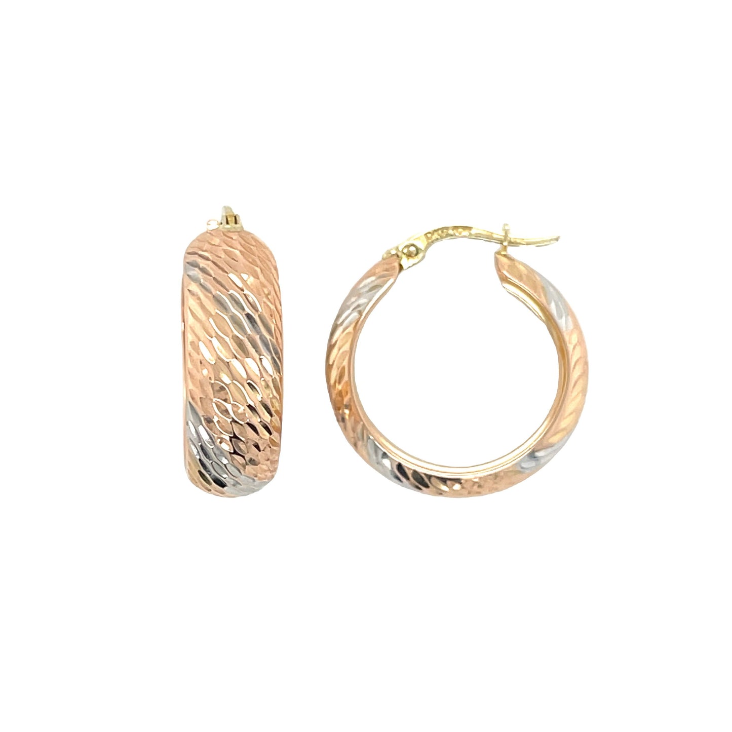 Gold earrings DK-BO-369