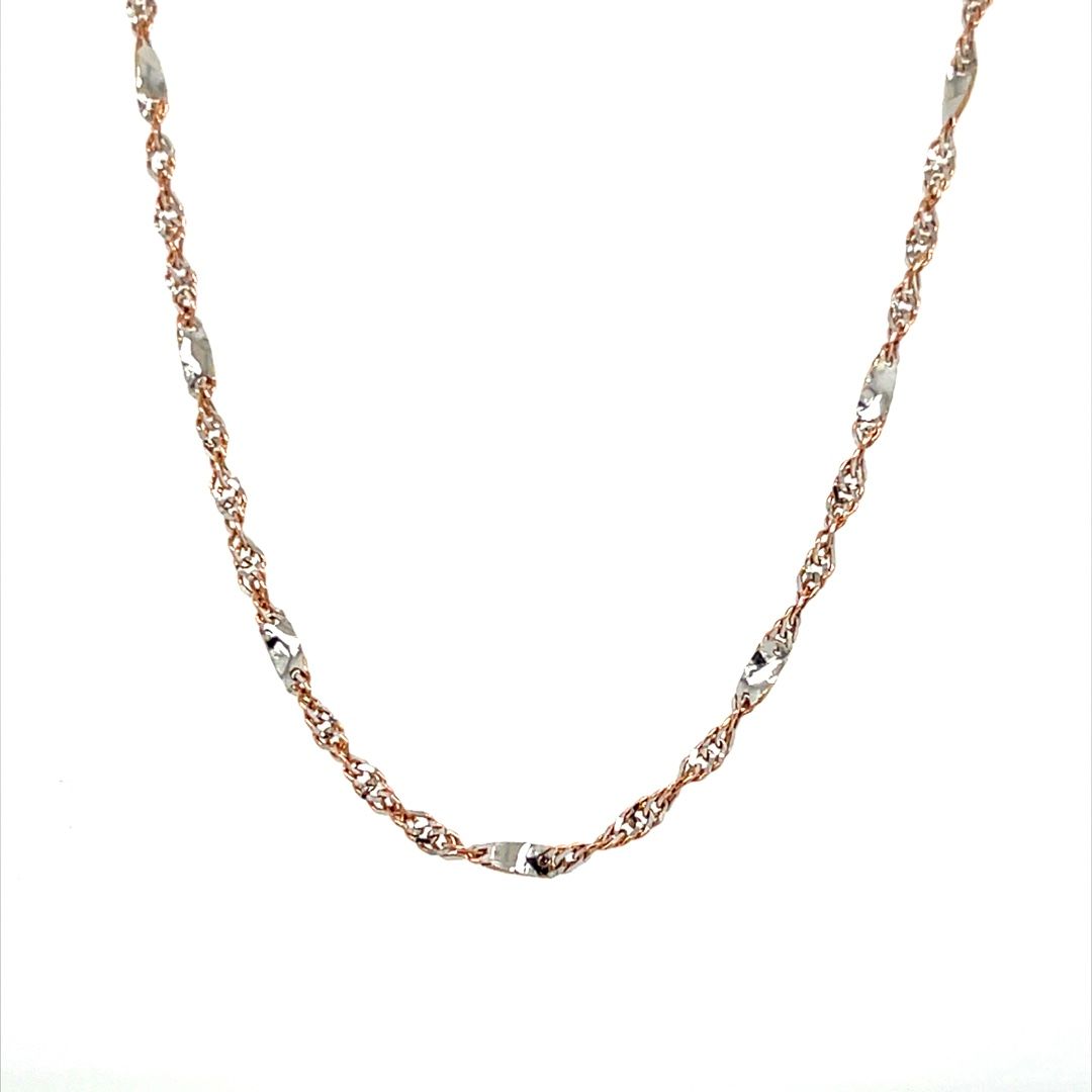 Chaîne en or rose DK-CH-357