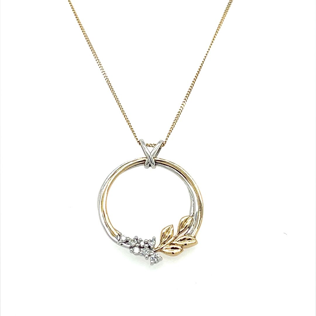 Collier en or et diamants pour femme ICG2968P02