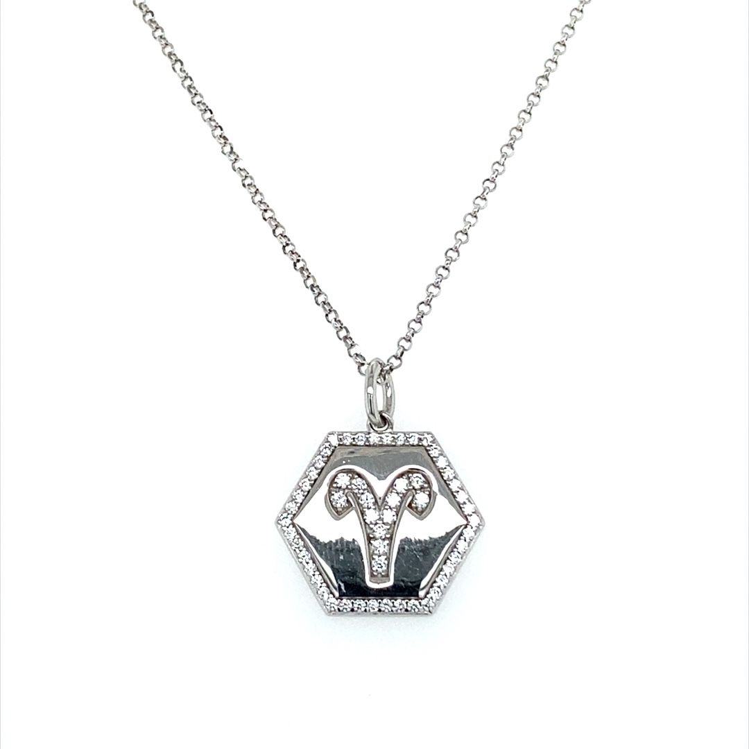 Collier en argent Bélier R0A9JL001N