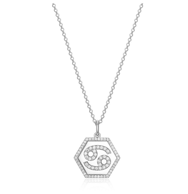 Collier en argent Cancer R0A9JN001N