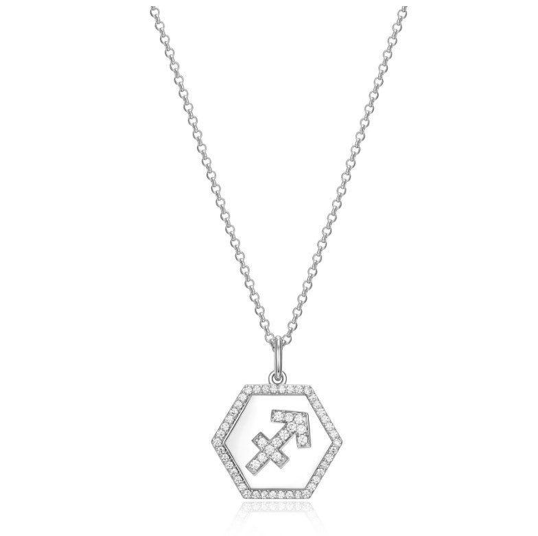 Collier en argent Sagittaire R0A9JT001N