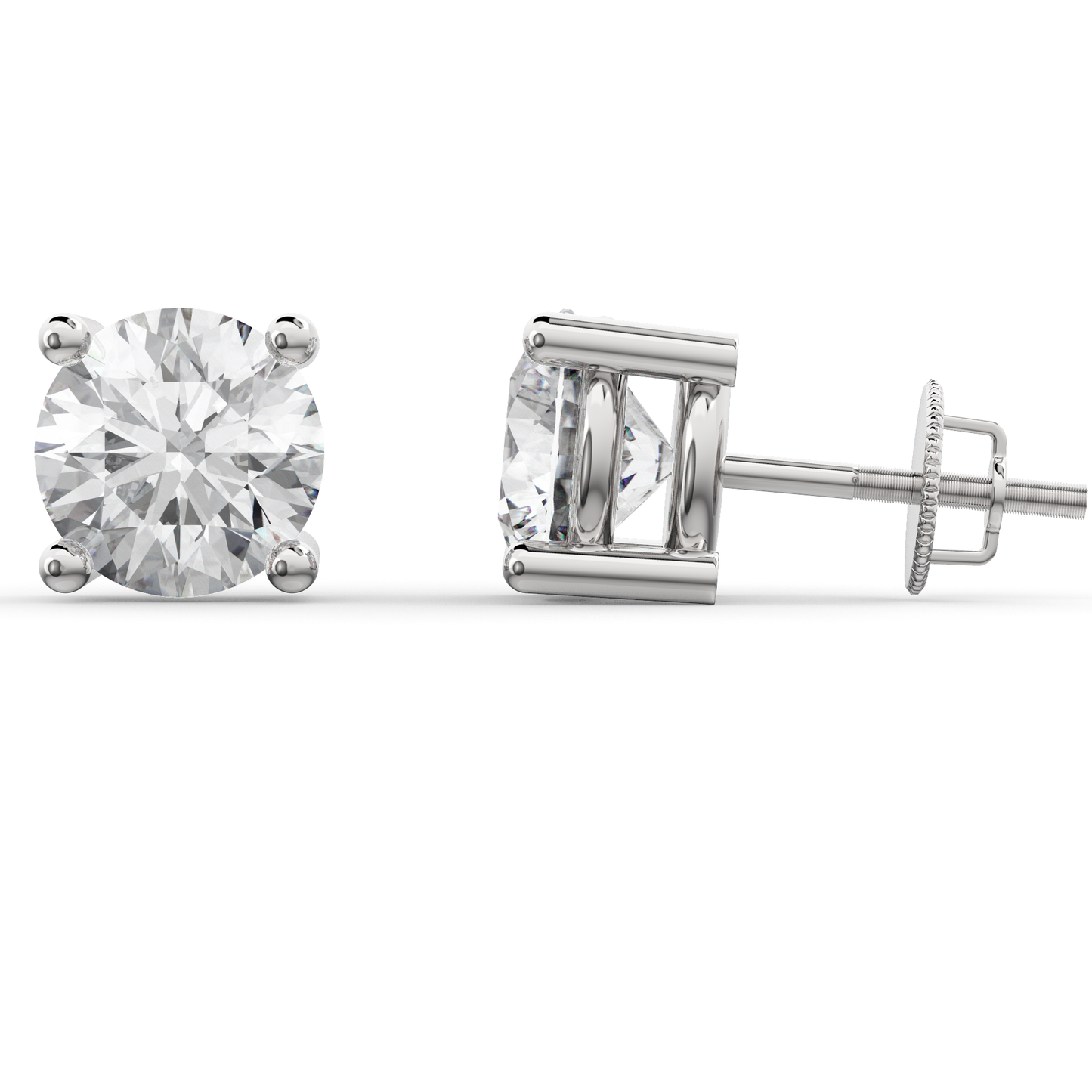 Diamond Earrings S-022EW-0100LG