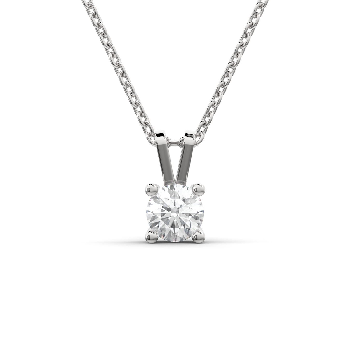 Pendentif à diamant S-022PW-035LG