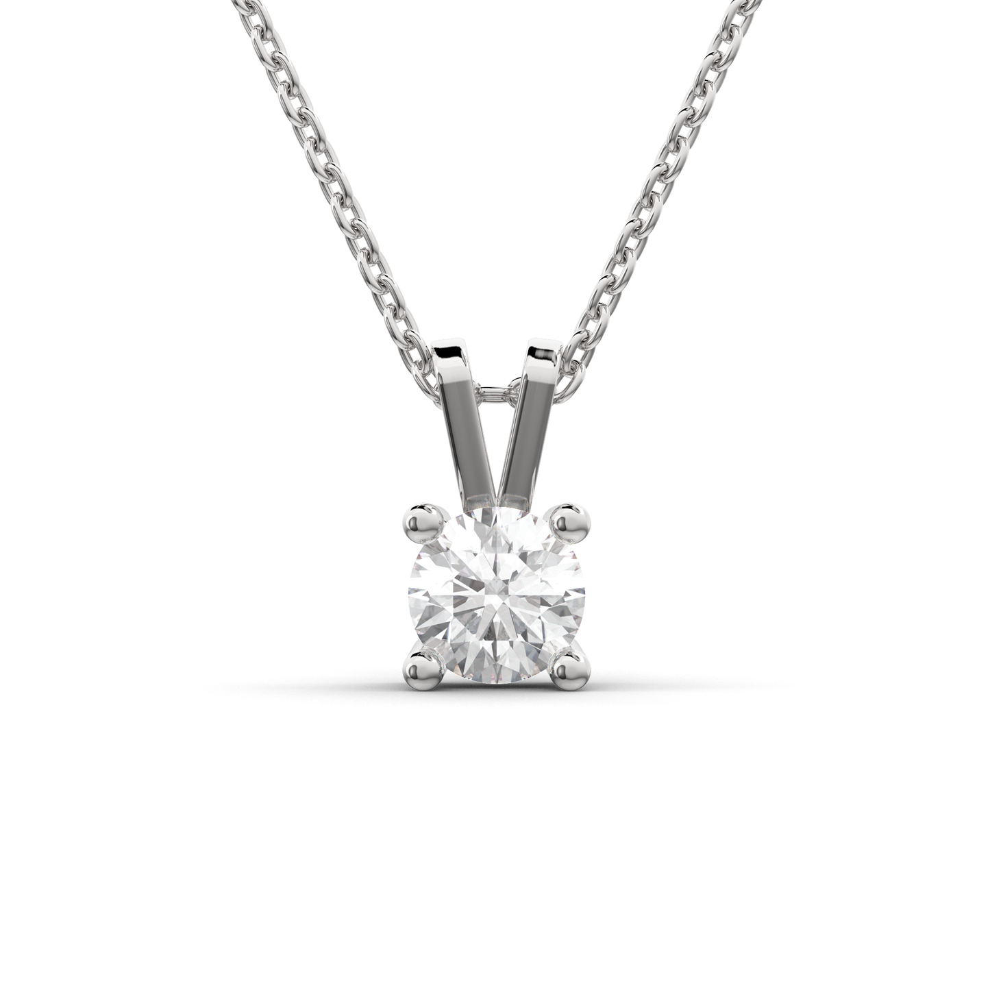 Pendentif à diamant S-022PW-050LG