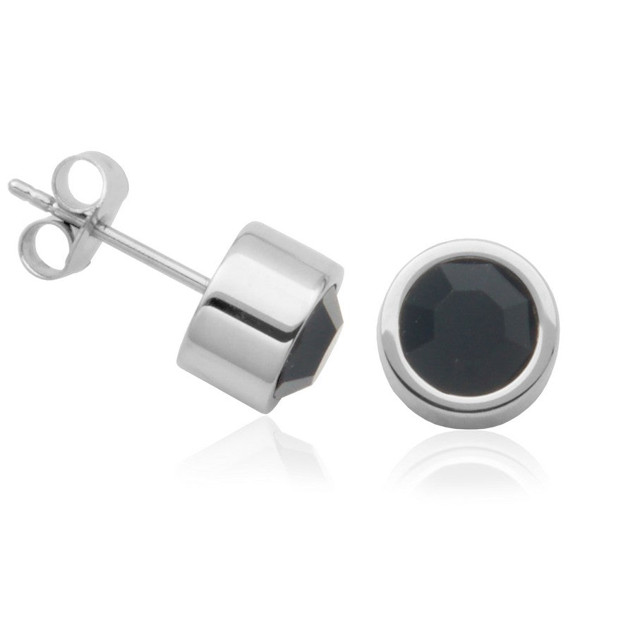 Boucles d'oreilles en acier T2XF740100