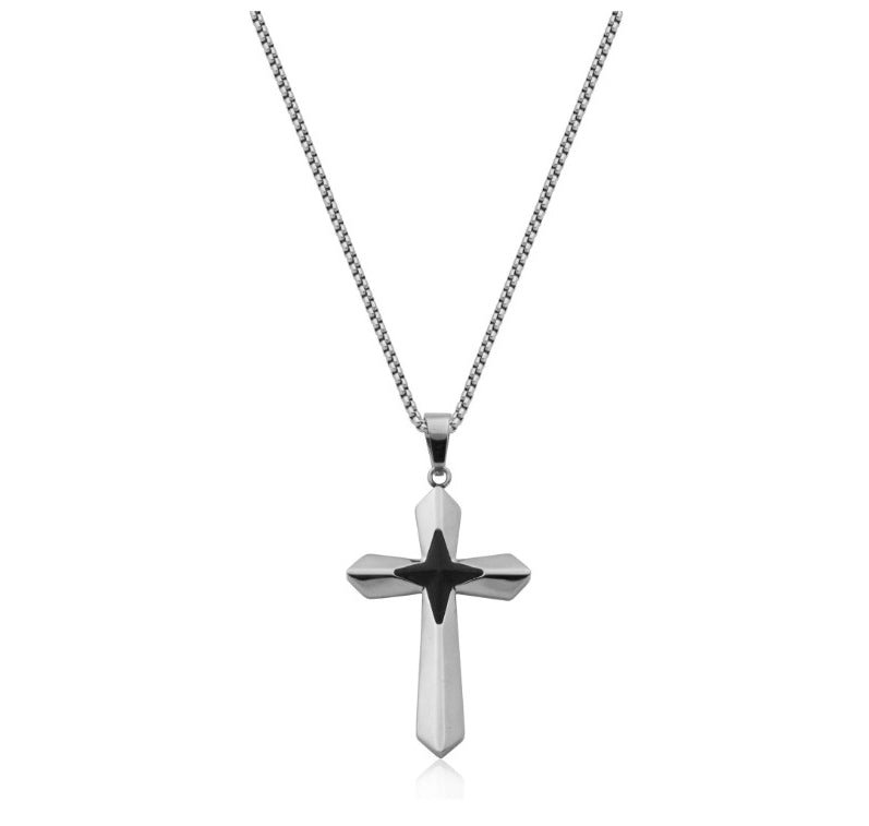 Collier en acier pour homme SteelX T3XC360124
