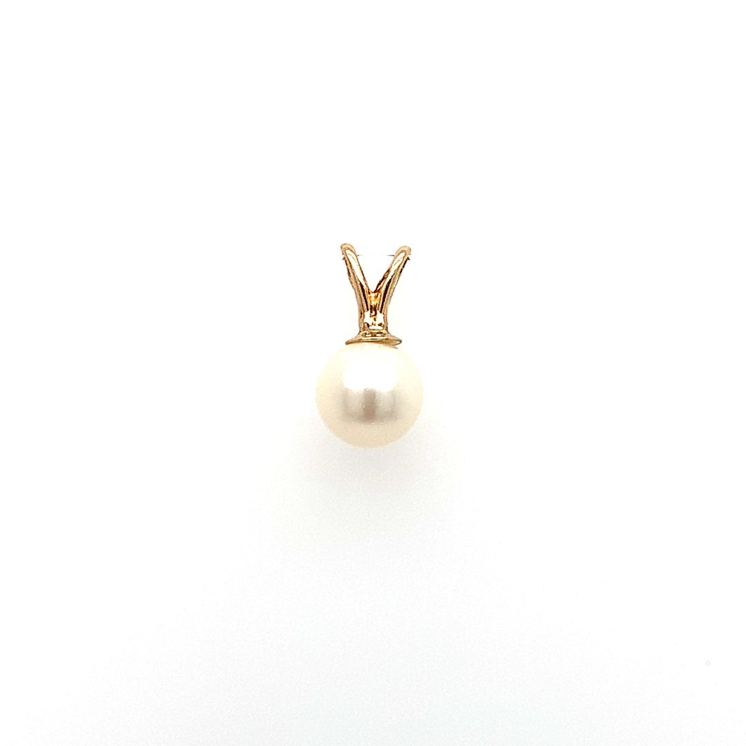 Pendentif en or avec perle 12-11-6-6.5C