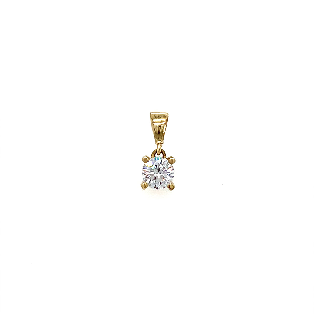 Gold pendant for women 12-2-50A