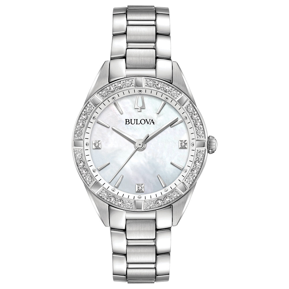 Montre en acier pour dame BULOVA 96R228