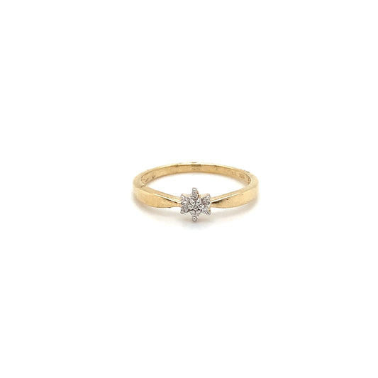 Bague à diamants en or pour dame ALD-2087