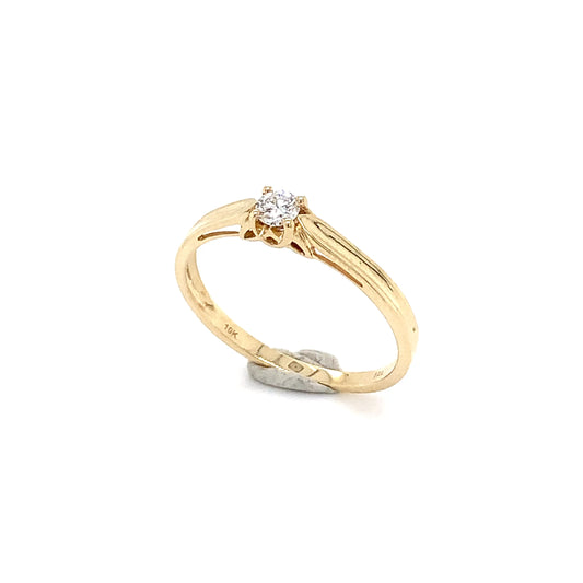 Bague à diamants en or pour dame ALD-2554