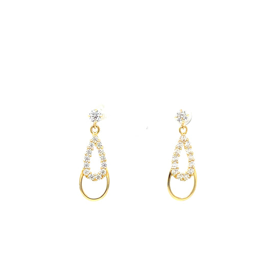 Boucles d'oreilles en or pour femme ALE-3068