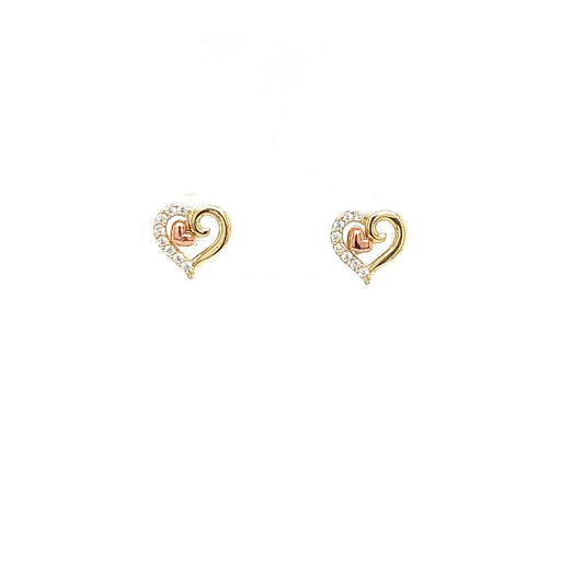 Boucles d'oreilles en or pour enfants BO82