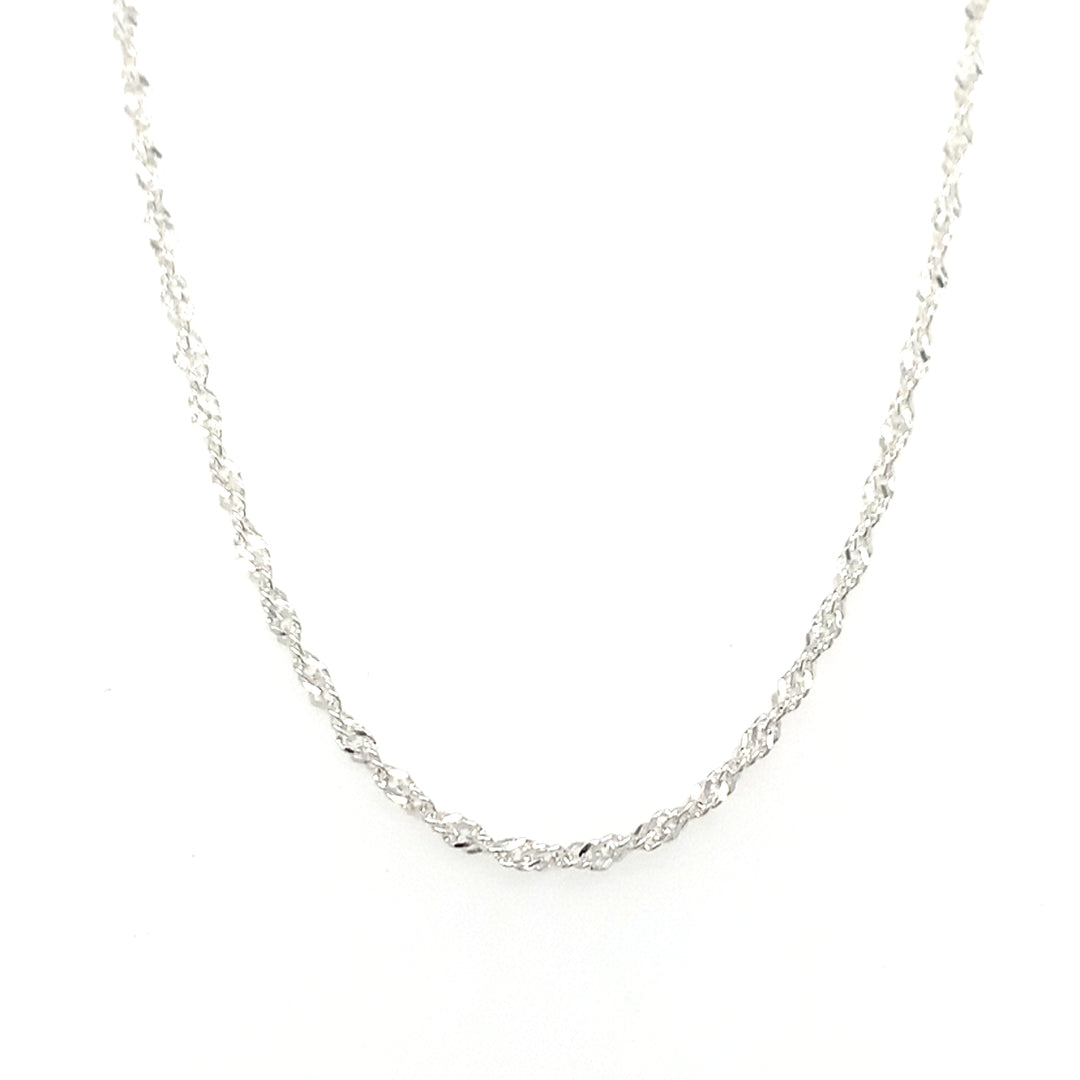 Chaine en argent .925 pour femme SCA-CH-389-18