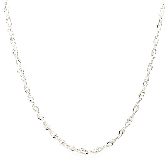 Chaine en argent .925 pour femme SCA-CH-424-16