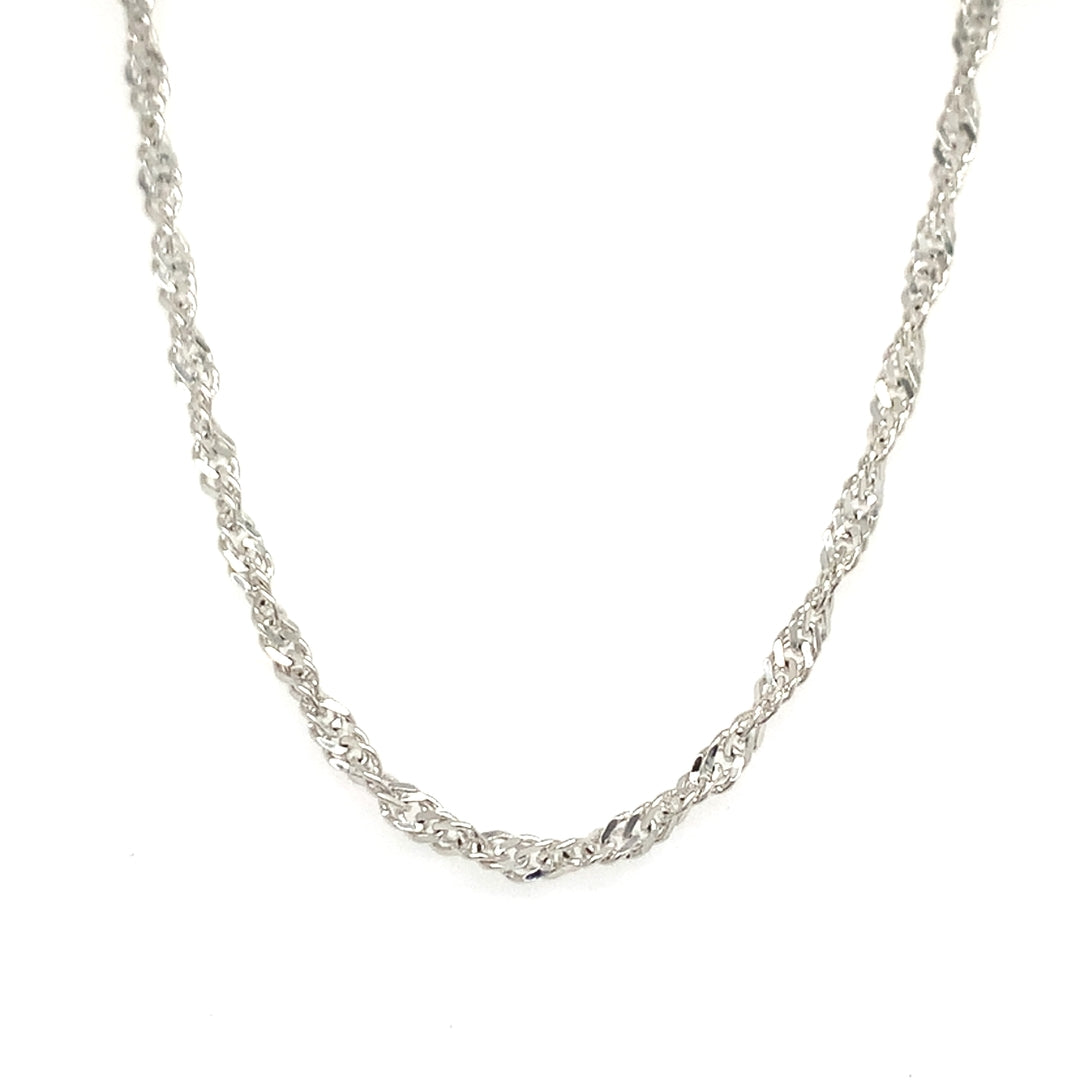Chaine en argent .925 pour femmes SCA-CH-297-20
