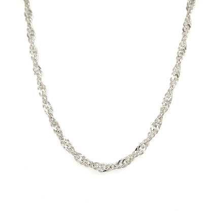 Chaine en argent .925 pour femmes SCA-CH-297-20