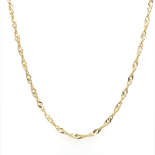 Chaine en or pour enfant MBS-CH-186-14