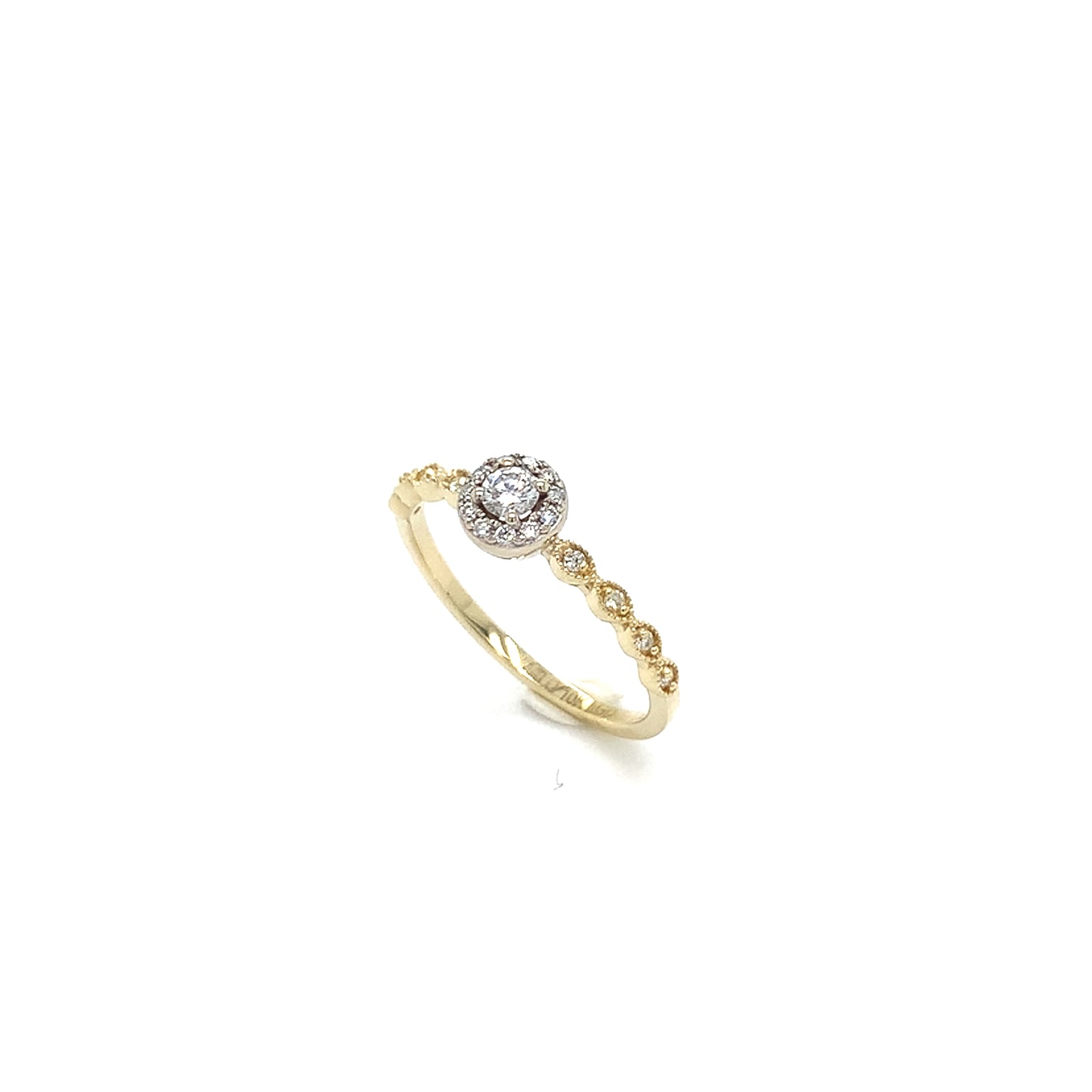 Bague à diamants de laboratoire pour dame FS-053