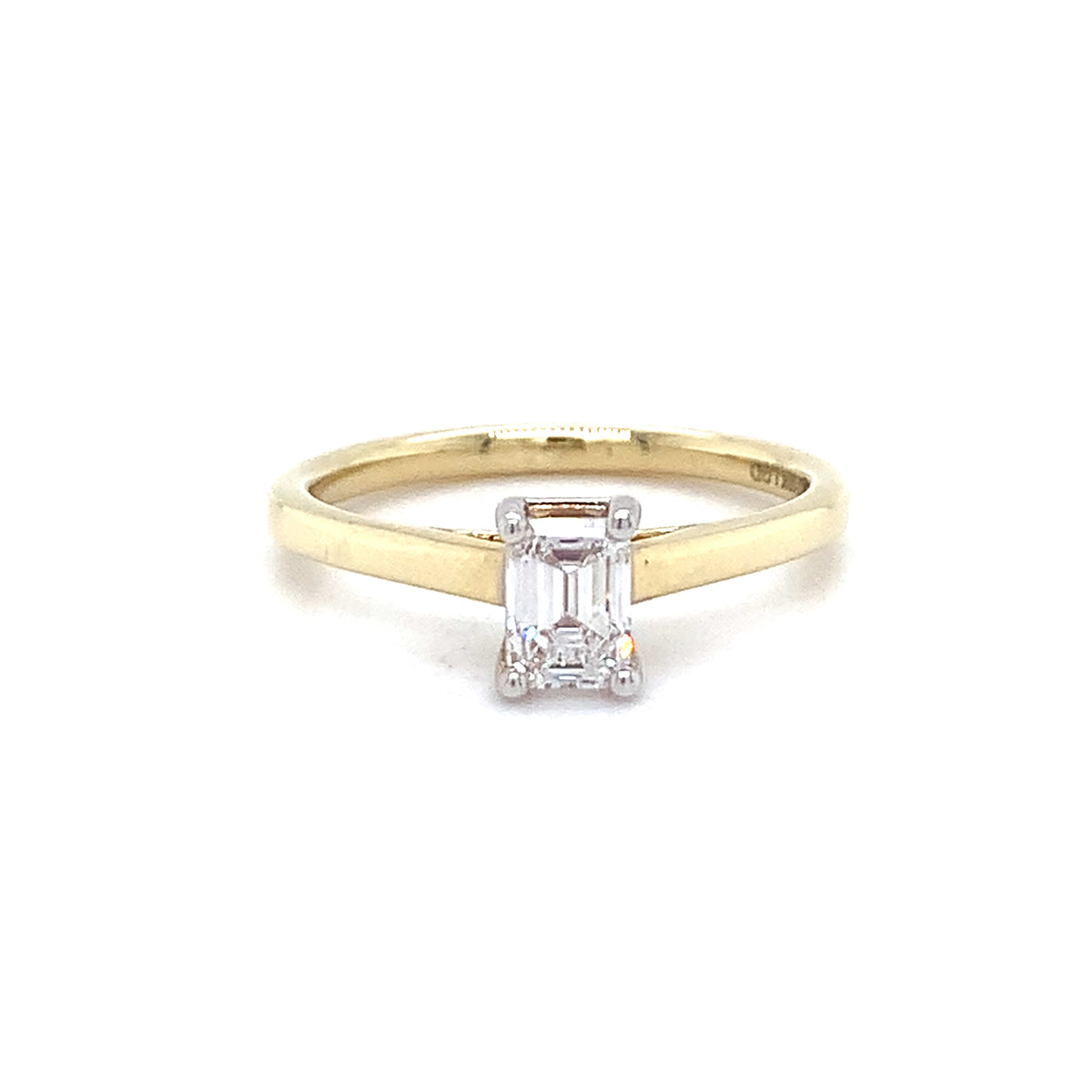 Bague à diamant de laboratoire pour dame FS-542AY-050EM