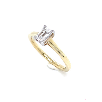 Bague à diamant de laboratoire pour dame FS-542AY-050EM