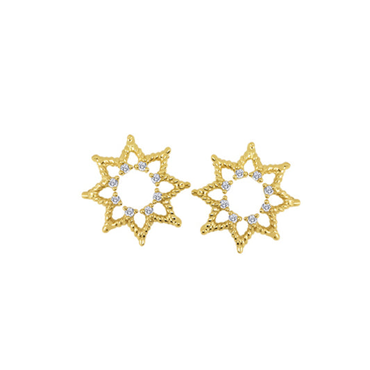 Boucles d'oreilles en or et diamants pour femmes G2900/E