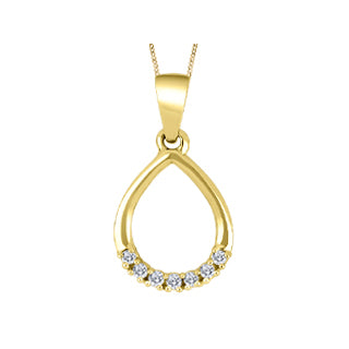 Collier en or avec diamants pour femmes G3142/P