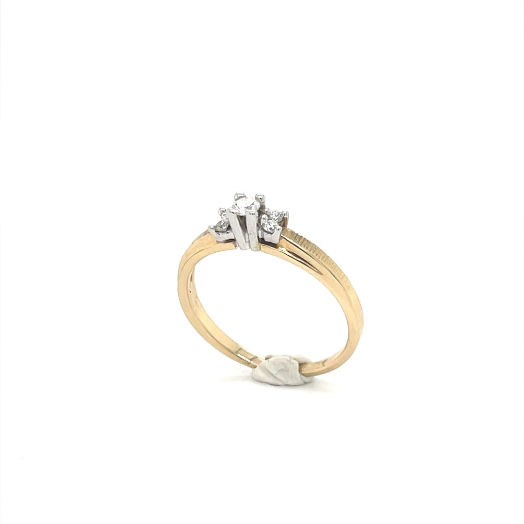 Bague à diamants en or pour femme JVJ1322/08