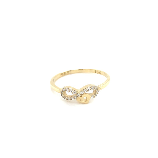 Bague pour femme en or jaune MBS-BA-16