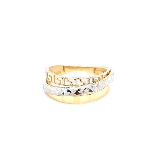 Bague pour femme en or jaune MBS-BA-19