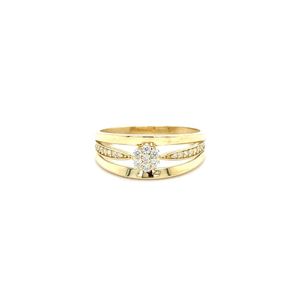 Bague pour femme en or jaune MBS-BA-29