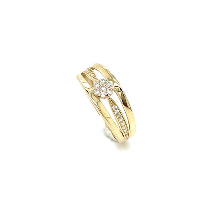 Bague pour femme en or jaune MBS-BA-29