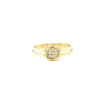 Bague pour femme en or jaune MBS-BA-31