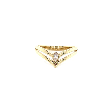 Bague pour femme en or jaune MBS-BA-32