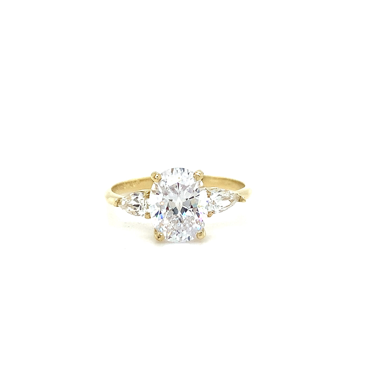 Bague pour femme en or jaune MBS-BA-34