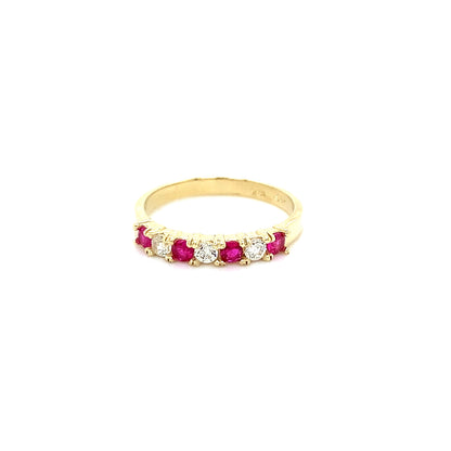 Bague pour femme en or jaune MBS-BA-38