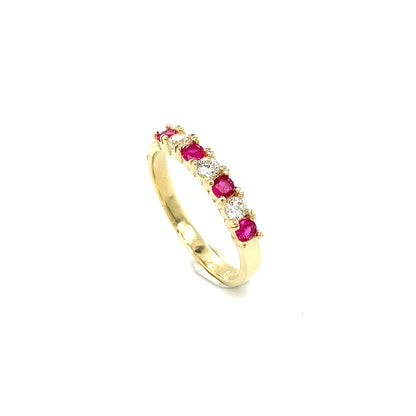 Bague pour femme en or jaune MBS-BA-38