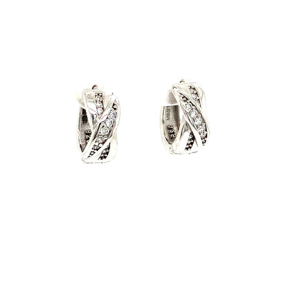 Boucles d'oreilles en argent .925 pour femme MBSA-BO-007