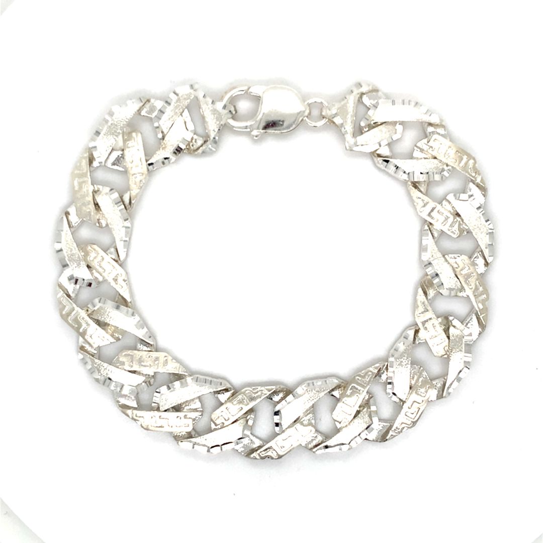 Bracelet en argent .925 pour homme MBSA-BR-007