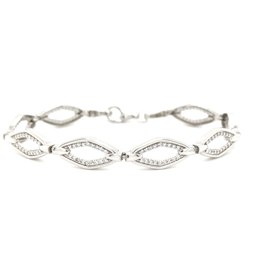 Bracelet en argent .925 pour femme MBSA-BR-036