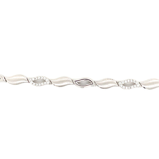 Bracelet en argent .925 pour femme MBSA-BR-037
